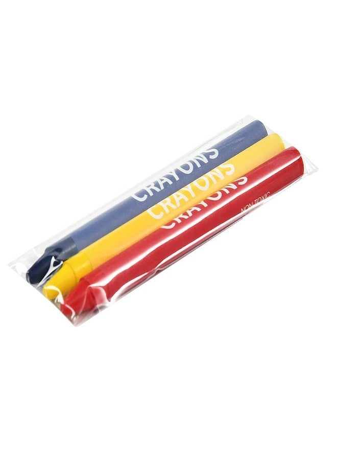 Madisi Crayons Bulk Pack, Regular Size, 3 Colors, 300 Packs, 900 Count - Image 4