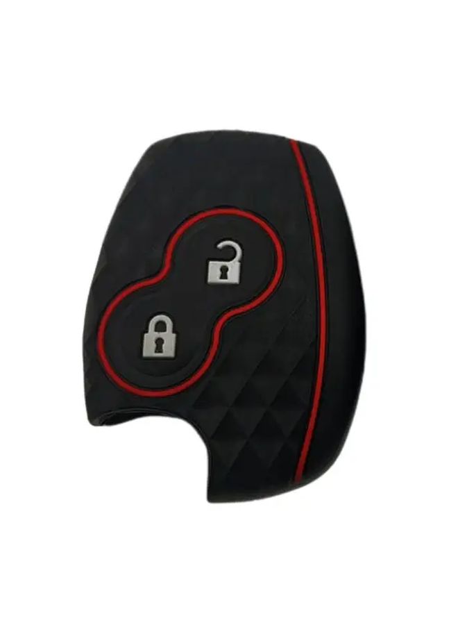 Black Silicone Car Key Case Cover For Renault Clio Scenic Megane Duster Sandero Captur Twingo Modus 2 Buttons - Image 5