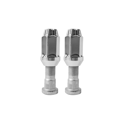 Mysttoo 1/2-20 Chrome Wheel Lug Stud Nut Set Compatible with 1984-2019 Ford Edge Bronco II Explorer Taurus Flex; 2007-18 Lincoln MKX MKS MKT (4PCS) - Image 4
