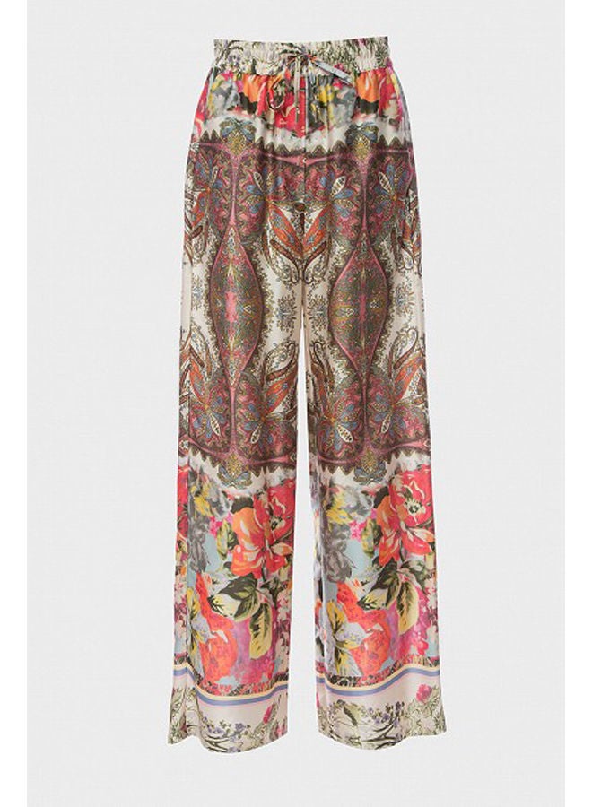 BSB Satin printed trousers - Image 4