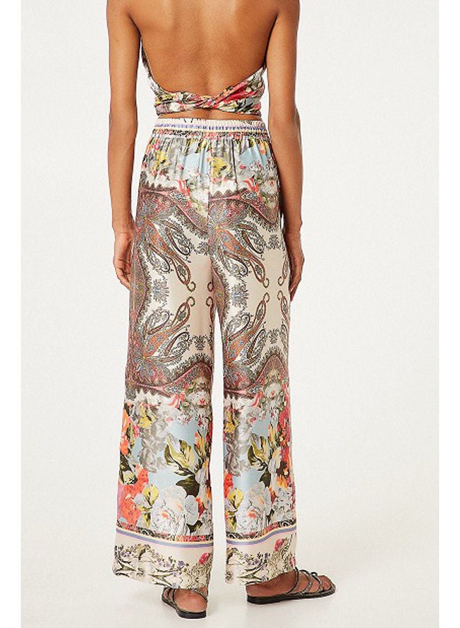 BSB Satin printed trousers - Image 3