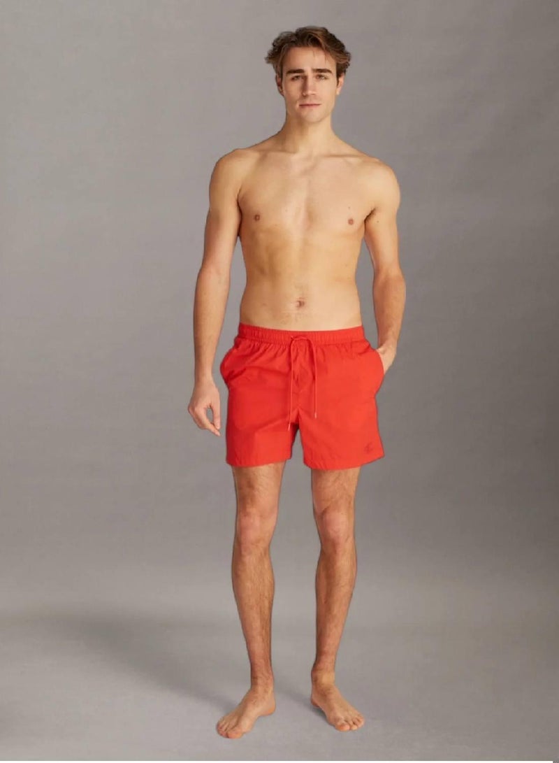 كالفن كلاين جينز شورت سباحة متوسط برباط من النايلون الناعم سي كيه - Image 4