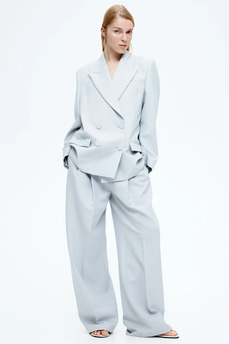 H&M Wool-blend suit trousers