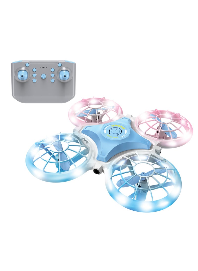 Power Joy Demoz Remote Control Sky TrackerZ Drone 2.4G with Light, Assorted 1 Piece (Color May Vary) | 360° Rolling Over | Multi-Directional Avoid Obstacles | 30meters Flying Range | Gift for Kids - Image 2