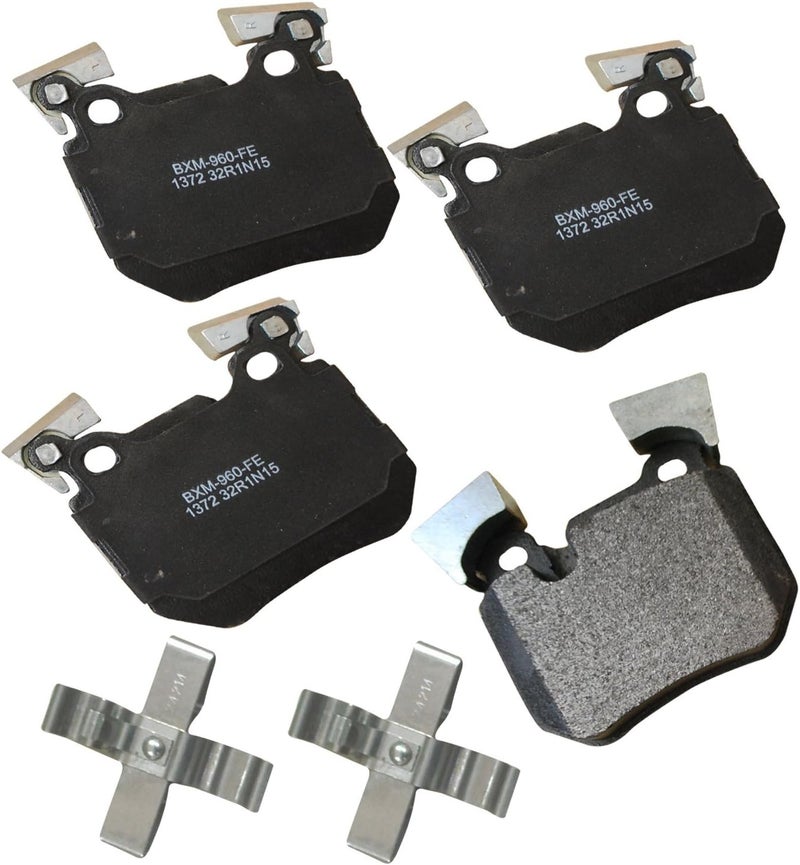 Bendix Premium SBM1372 Semi-Metallic Rear Brake Pads for BMW 135i 2013-2008, 135is 2013 - Image 1