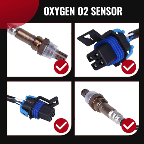 Bapmic Oxygen 02 O2 Sensor Downstream 234-4337 13444 12578459 Compatible with 1996-2004 Chevrolet GMC Cadillac ASG277 - Image 2