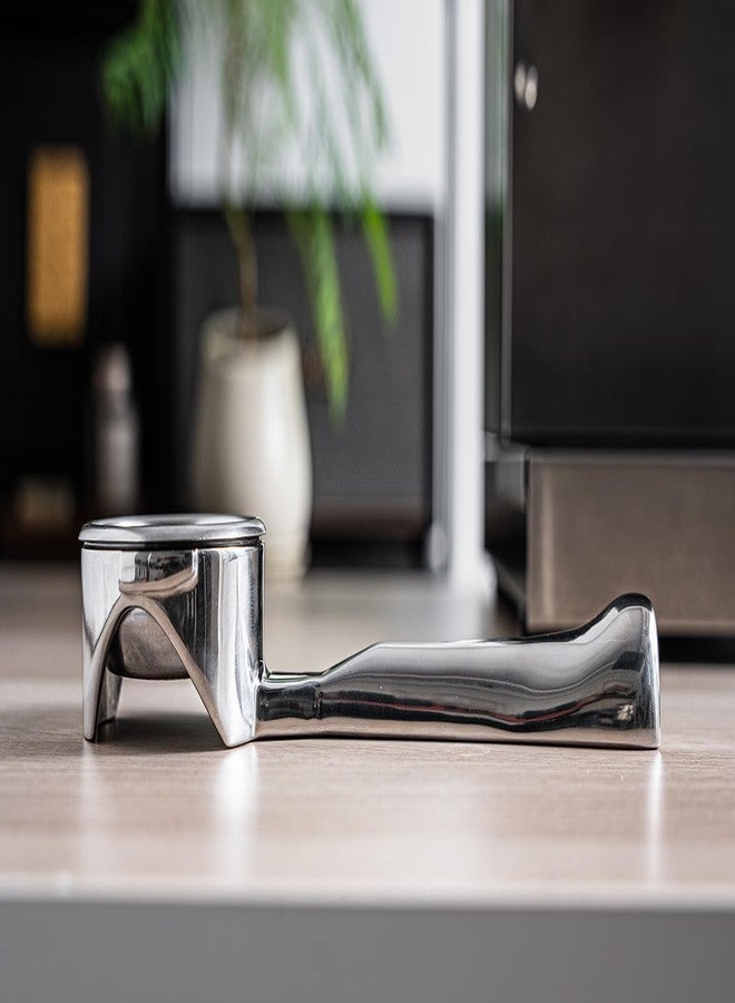 ElephantNum CafeSing COD Espresso Portafilter, All Stainless Steel, 180° Horizontally Placed, Bottomless, Fits 58mm Basket - Image 4