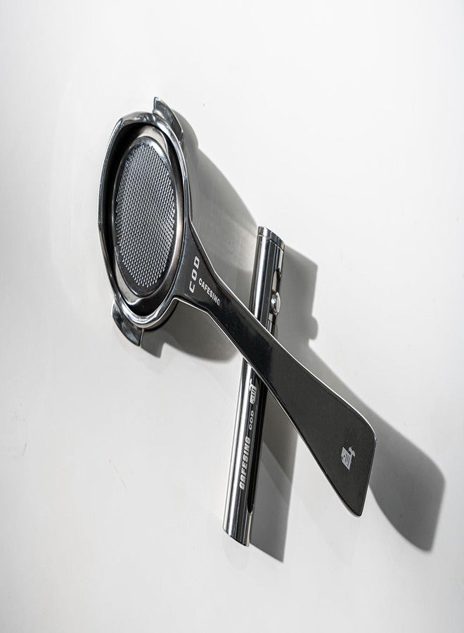 ElephantNum CafeSing COD Espresso Portafilter, All Stainless Steel, 180° Horizontally Placed, Bottomless, Fits 58mm Basket - Image 5