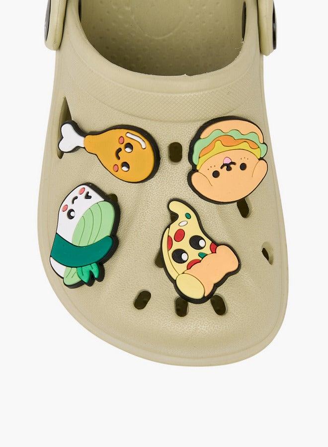 Aqua Food Jibbitz Clogs with Backstrap - Image 4