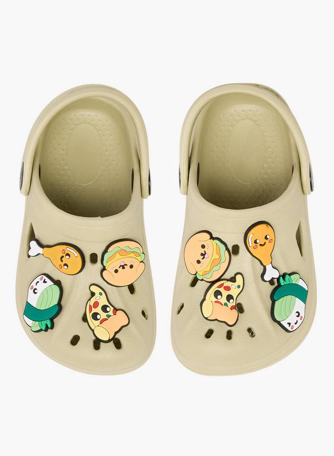 Aqua Food Jibbitz Clogs With Backstrap - Image 1