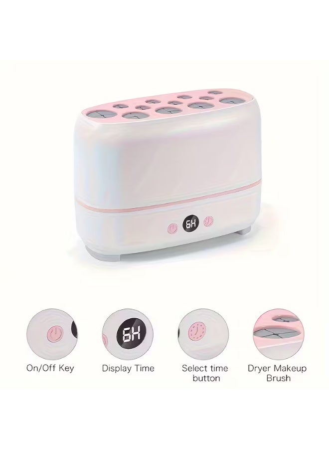 1 pc Makeup Brush Dryer, Multi-Functional Beauty Tool, Quick Auto Cleaning Brush Dryer, 36V or Below Voltage, USB Powered, No Battery Included. - Image 4