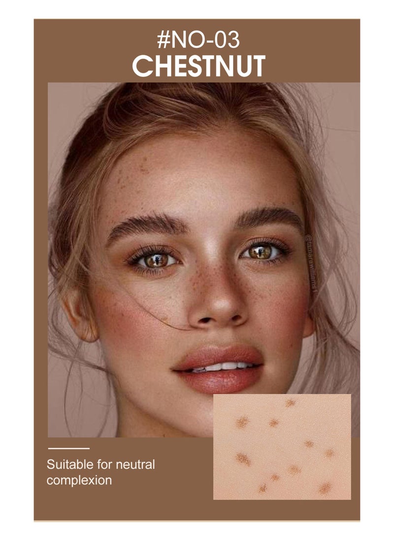 Handaiyan HANDAIYAN Freckle Pen 4 Colors Available, Natural Lifelike Freckle Makeup Pen, Waterproof Long Lasting Quick Dry Natural Makeup (3)  - Image 2