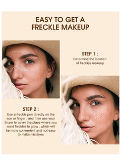 Handaiyan HANDAIYAN Freckle Pen 4 Colors Available, Natural Lifelike Freckle Makeup Pen, Waterproof Long Lasting Quick Dry Natural Makeup (3)  - Image 4