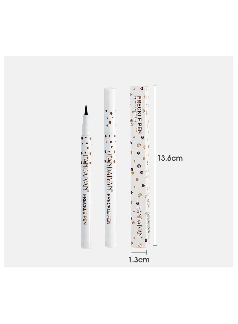 HANDAIYAN Freckle Pen 4 Colors Available, Natural Lifelike Freckle Makeup Pen, Waterproof Long Lasting Quick Dry Natural Makeup (3)
