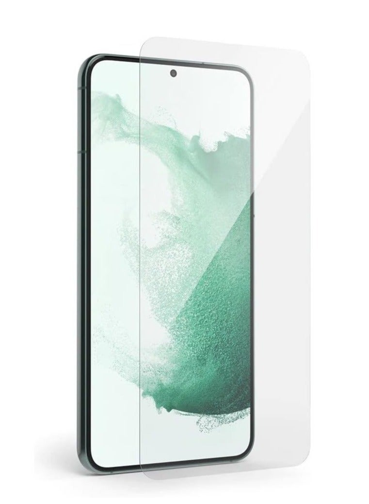 DUSALA Compatible with Galaxy S22 5G Screen Protector UV, UV Lamp  Clear Curved Edge Tempered Glass for Samsung Galaxy - Image 1