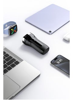 GREEN LION Pure Fragrance and Bakhour / Incense Burner / Fast Charger 8000mAh Power Bank / Large Capacity Bukhour  / Auto Shut-Off / LED Indicator - Black  - Image 4