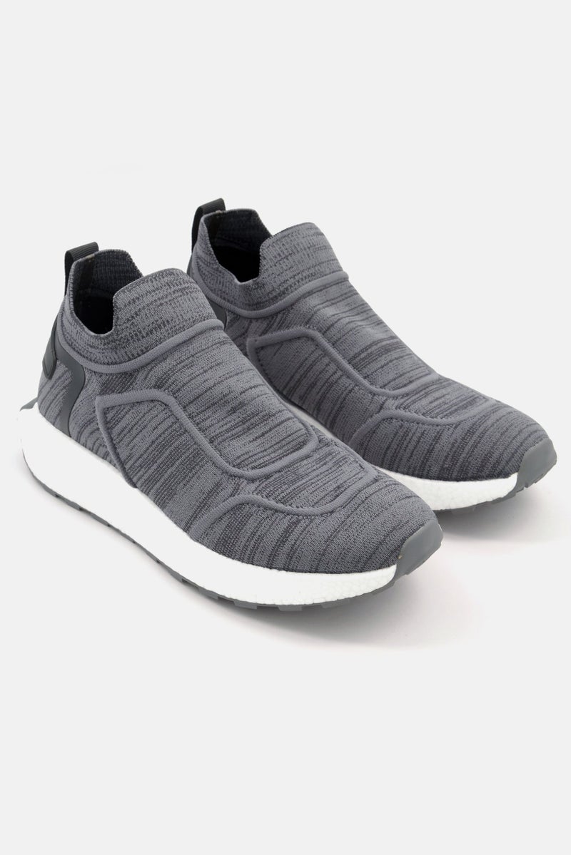 RBX Men Slip On Training Shoes, Grey - Image 1