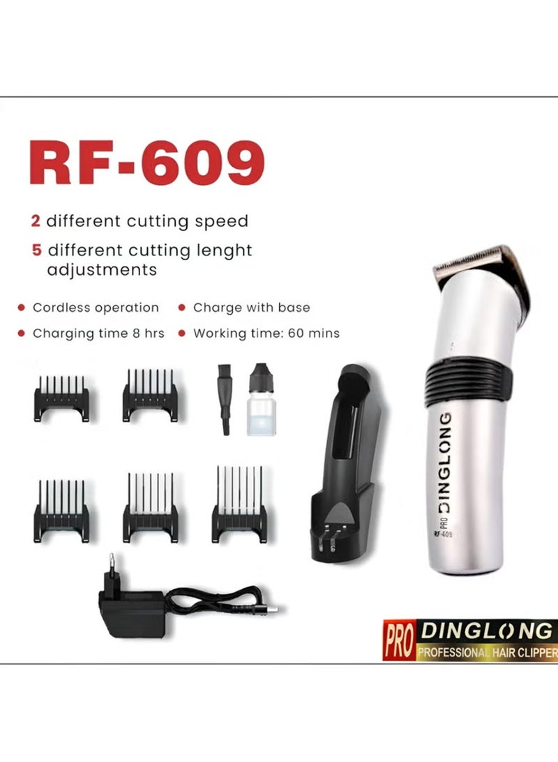 دينجلينج ڈنگ لنگ RF-609 پروفیشنل ہیئر کلپر - Image 1