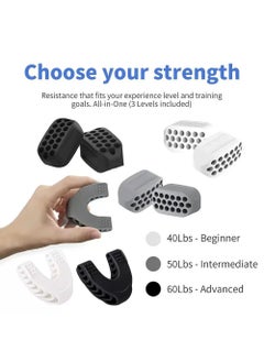 Generic Masseter jaw and lower jaw trainer, silicone chewing trainer for fitness facial muscles  - Image 3