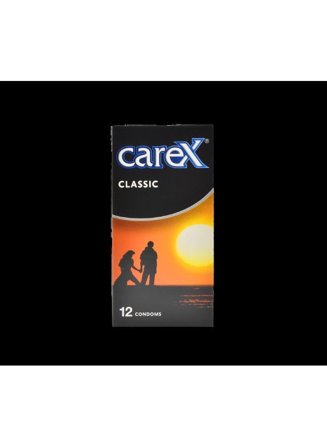careX Classic Condoms | The First Of Its Kind For Your Endless Love | 12 Count - Image 1