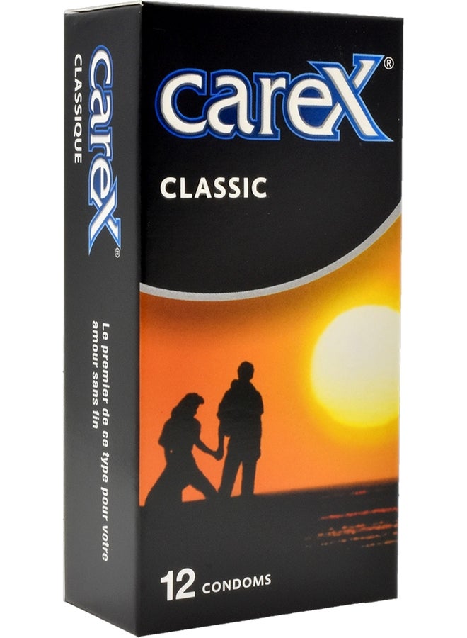 careX Classic Condoms | The First Of Its Kind For Your Endless Love | 12 Count - Image 2