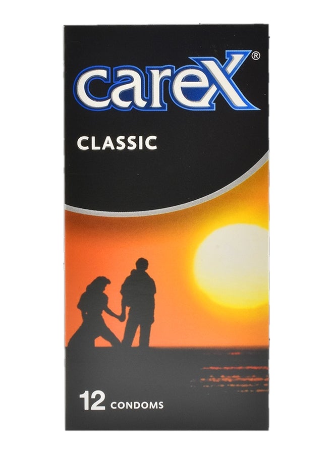 careX Classic Condoms | The First Of Its Kind For Your Endless Love | 12 Count - Image 1