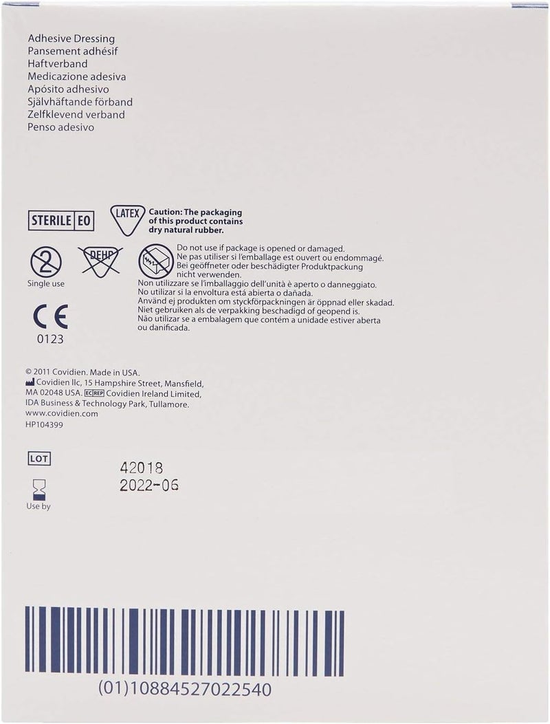 COVIDIEN TELFA Adhesive Dressings 3" x 4" - 100 Count Box - Image 5