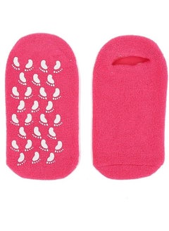 2pcs Silicone Socks for Women, Moisturizing Foot Socks, Soft Gel Socks, Aloe Socks