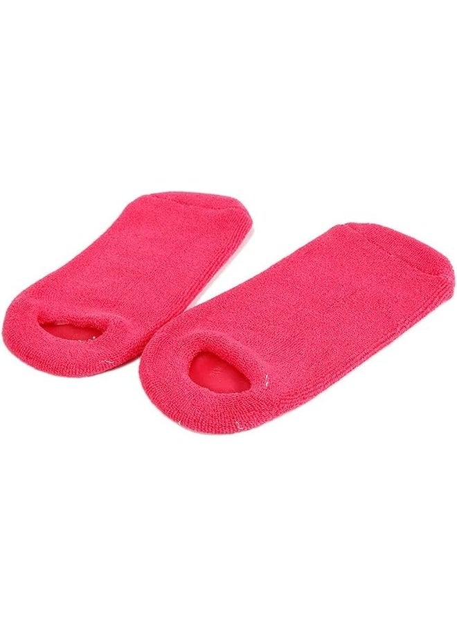 Generic - 2pcs Silicone Socks for Women, Moisturizing Foot Socks, Soft Gel Socks, Aloe Socks - Image 1