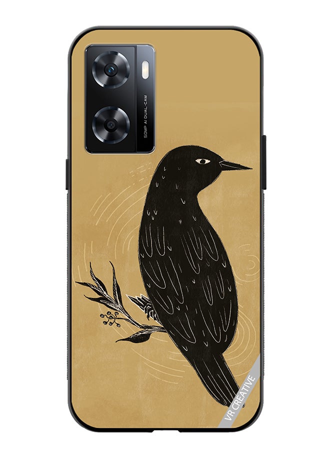 VR CREATIVE Protective Case Cover For Oppo A57/A77s Bird Design Multicolour - Image 1