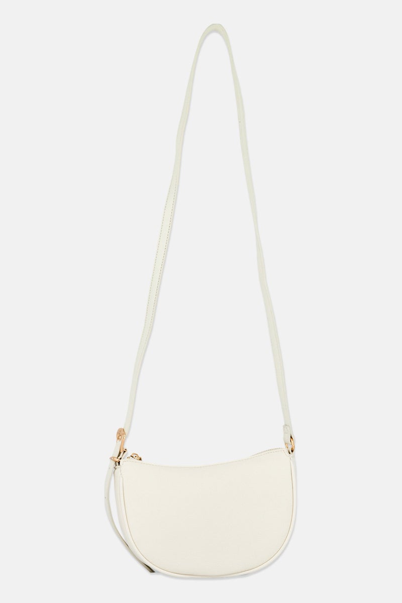 ANNE KLEIN Women Brand Logo Cross Body Bag, Ivory - Image 2