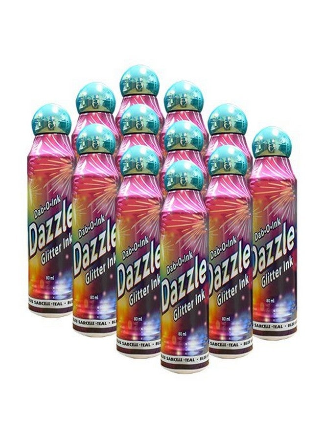Dazzle One Dozen 3oz Teal Bingo Dauber - Image 1