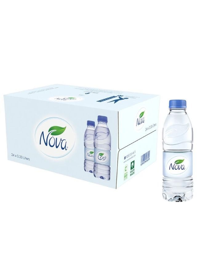 نوفا المياه المعبأة 24x330مل - Image 1