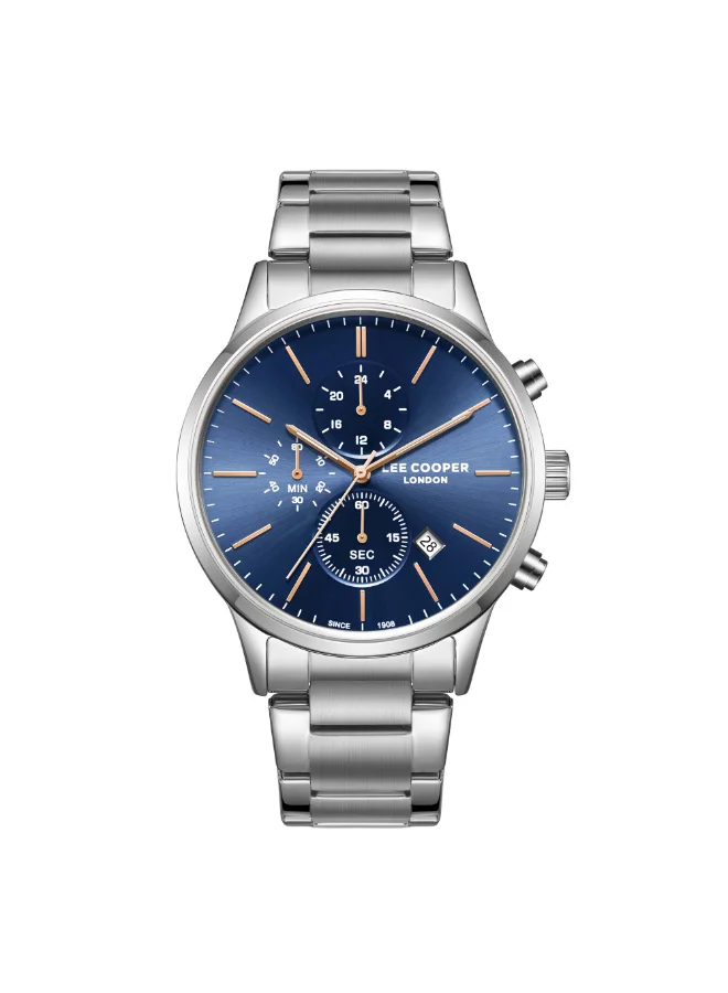 Lee Cooper Men's Metal Multi Function Watch LC08042.390 - 43.5 mm