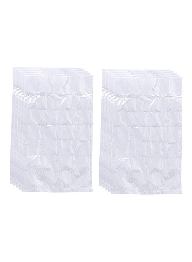 10-Piece Disposable Ice Cube Bags NA-H8248 Clear  - Image 1