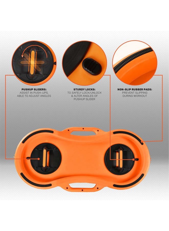 Yes4All مدرب التوازن نصف الفول السوداني - أسود/برتقالي - Image 4