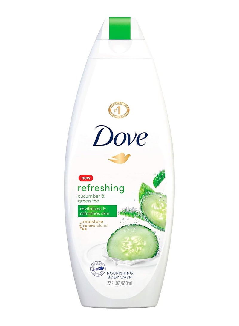 Dove Go Fresh Body Wash Cucumber And Green Tea 22 Oz - Image 1