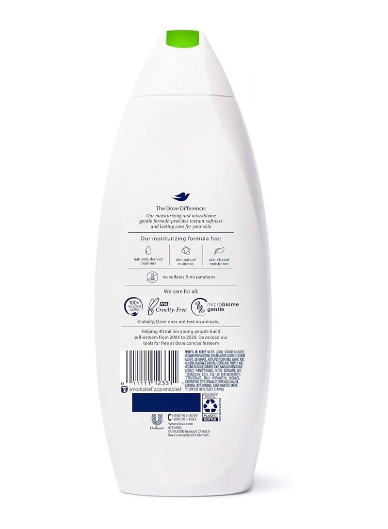Dove Go Fresh Body Wash Cucumber And Green Tea 22 Oz - Image 2