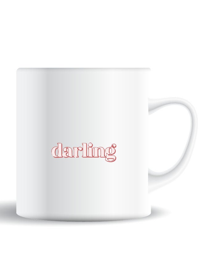 Theodor Premium Quality Two Sided Printed Coffee Mug Tea Cup Darling For Home Office, Kids Men Women - Image 1
