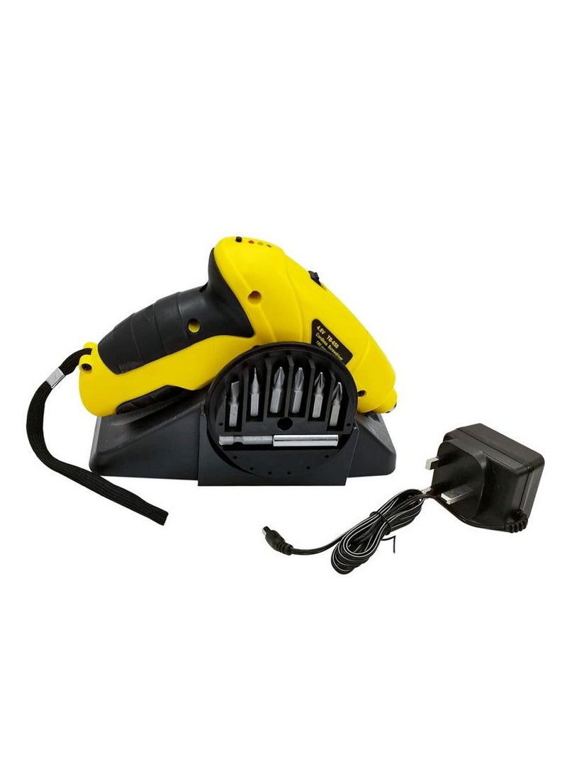 TBZ 7 Piece 4.8 V Cordless Screwdriver Set with LED Light for Home Mechanic Use - Image 4