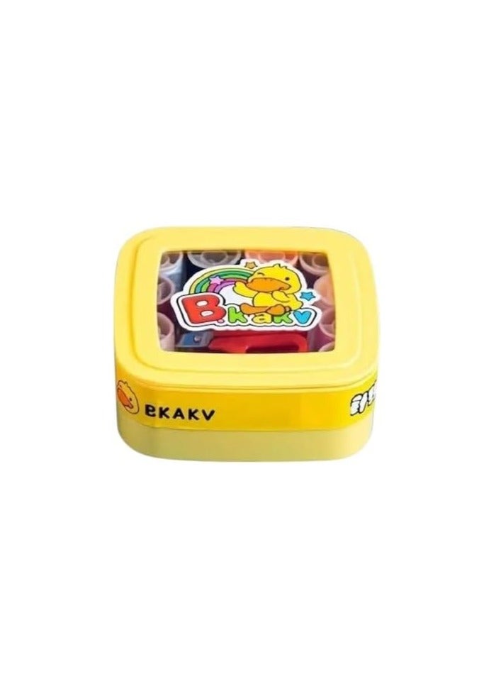 Spaceshoop Portable Travel Sewing Kit Set, 12 Thread Colors, Scissors, Measuring Tape, Needles, Thimble, Storage Case (Multicolor)  - Image 1
