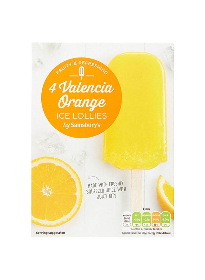 Ice Lollies, Orange - 300g, UK