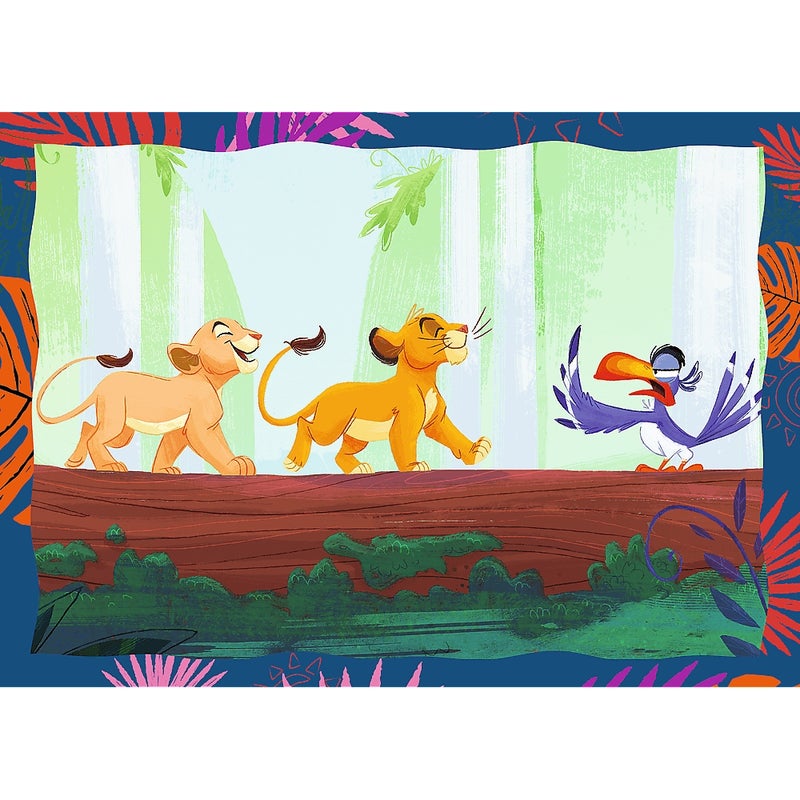 تريفل بازل ديزني الأسد الملك الشجاع 4 في 1 (35+48+54+70) قطعة - 34653 - Image 2