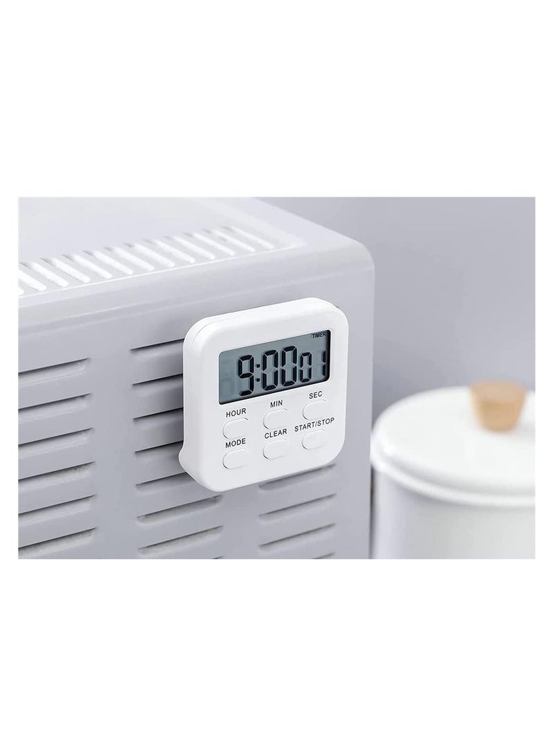 SYOSI Kitchen Timer Cooking Magnetic Digital Timer Classroom Timer for Kids Sports Teachers Cooking Baking Sports Games Office - Image 2