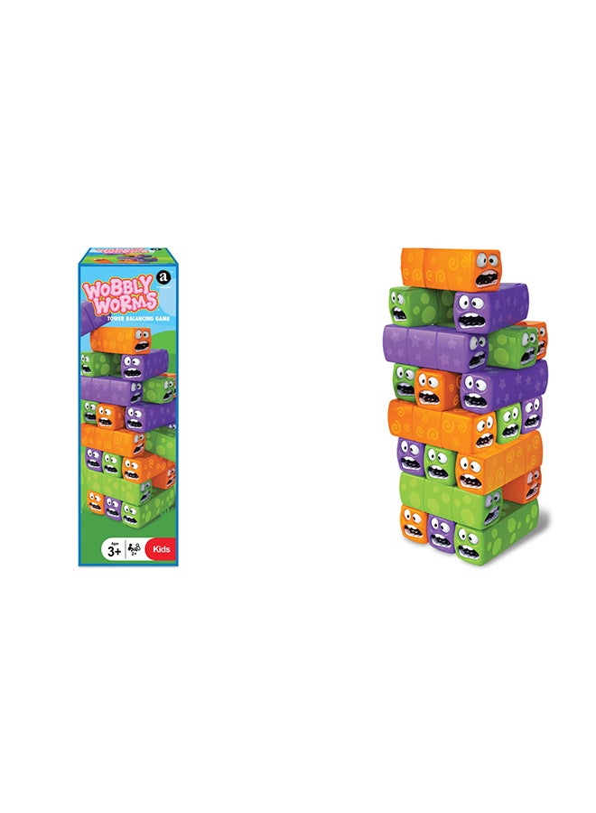 Ambassador Wobbly Worms - Tower Balancing Game - Image 1