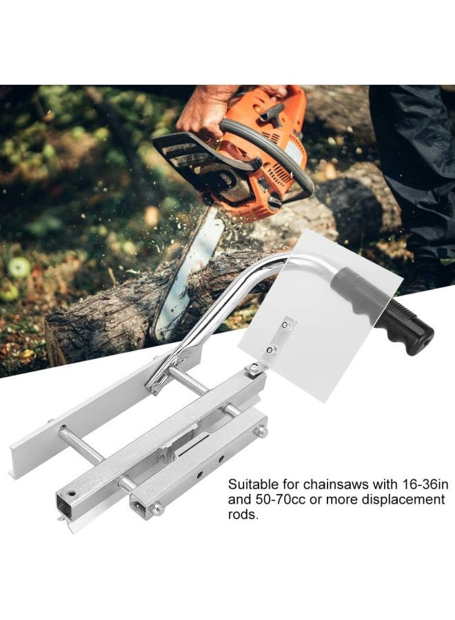klarako Portable Chainsaw Frame, Aluminum Alloy Chainsaw Mill Tool Frame Bar Accessory Woodworking Cutting Tool Wood Lumber Cutter Builders and Woodworkers, 15.2 x 8.3 x 4.5 inch  - Image 1