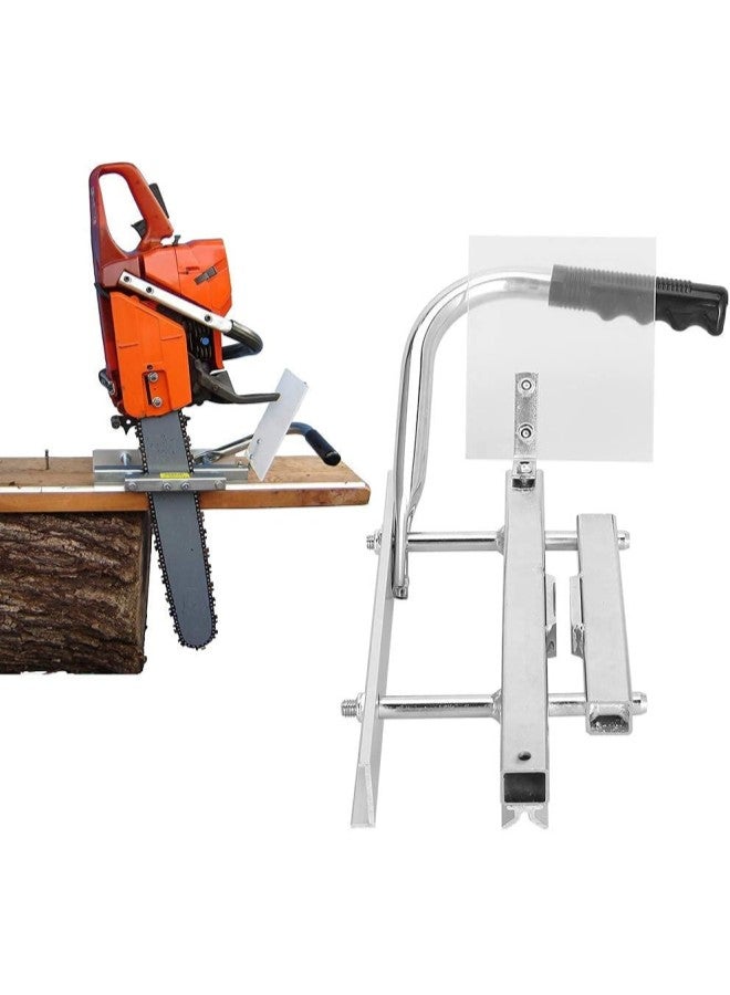 klarako Portable Chainsaw Frame, Aluminum Alloy Chainsaw Mill Tool Frame Bar Accessory Woodworking Cutting Tool Wood Lumber Cutter Builders and Woodworkers, 15.2 x 8.3 x 4.5 inch  - Image 2