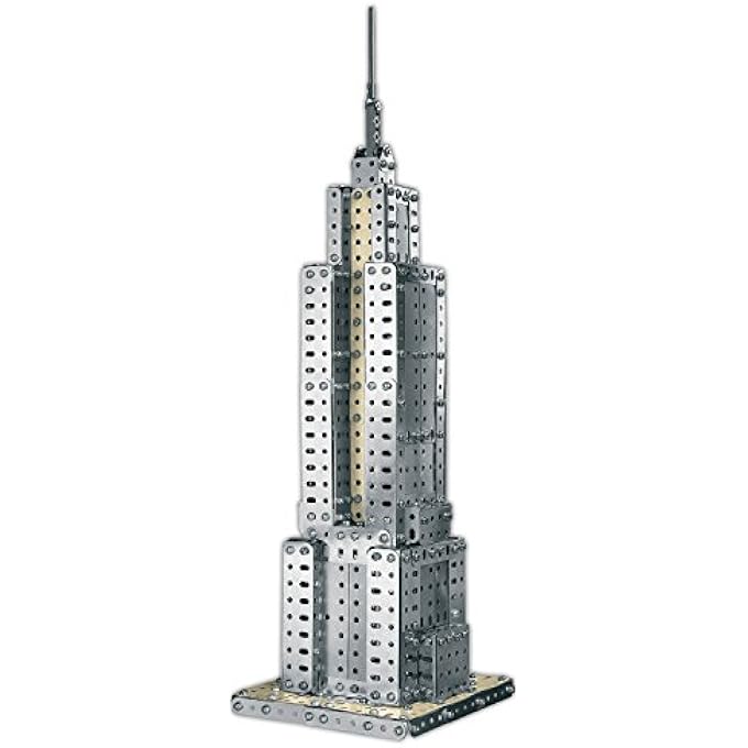 Meccano 2EN1 ARC TRIOMPHE ET EMPIRE STATE BUILDING LUMINEUX - Image 3