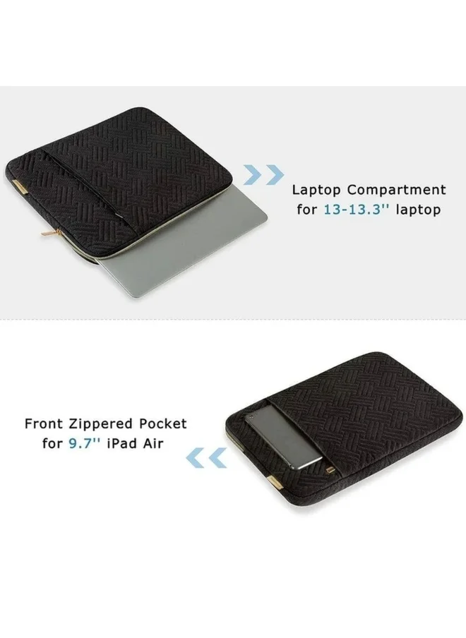 باج سمارت BAGSMART Black 13.3" Rosa Laptop Case