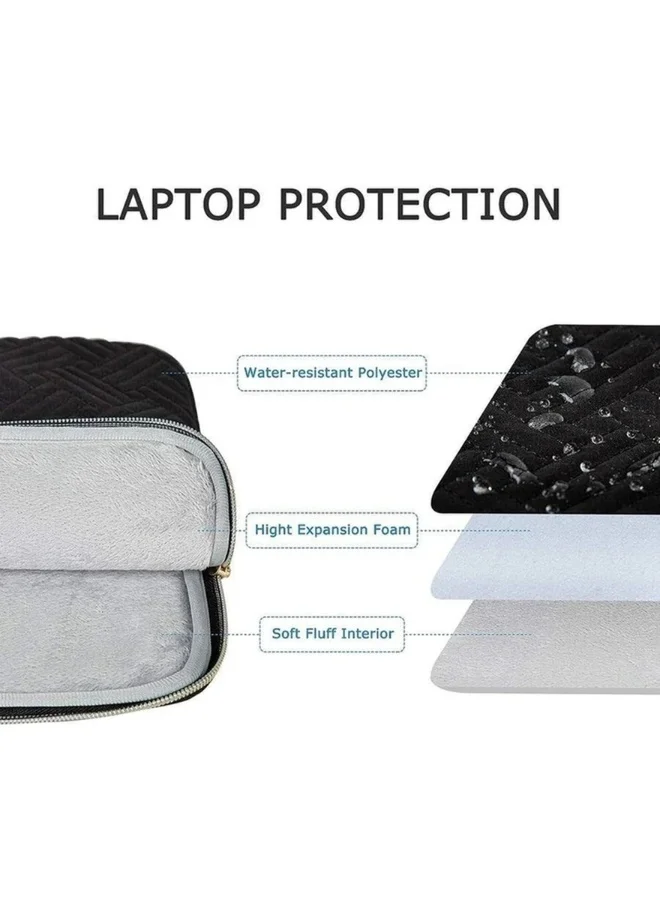 باج سمارت BAGSMART Black 13.3" Rosa Laptop Case